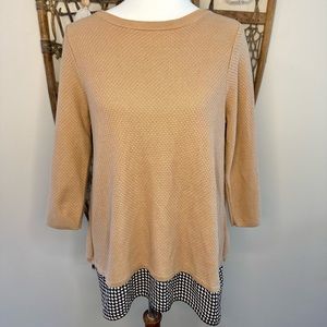 Like New The Limited Sweater with attached blouse